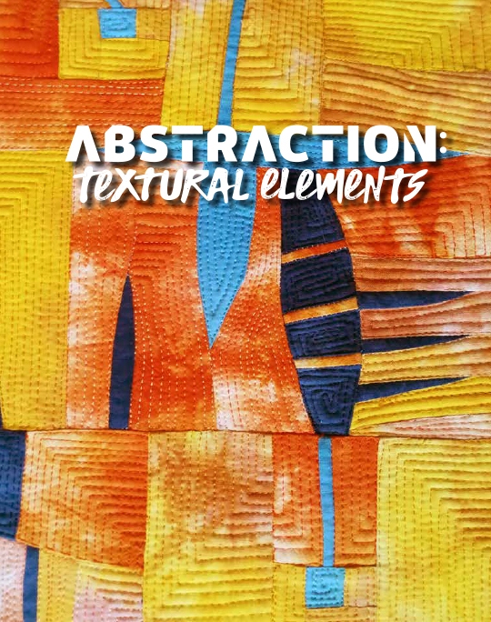 Product Description: This catalog features artwork from the SAQA Global Exhibition Abstraction: Textural Elements. Abstract art uses the pure elements and principles of design to create emotions and thoughts in the viewer. Because it is so free and unbounded from the real world, the diversity of abstract art is truly stunning.In the way a poem distills a novel into a few words, let your abstract art offer the essence of an idea usingthe vocabulary of line, shape, rhythm, texture, color, value andcomposition.</br></br>ISBN: 979-8-9862016-9-6</br>Cover artwork by Maryte Collard</br>Softcover, 97 pages</br> SAQA Abstraction: Textural Elements (catalog)