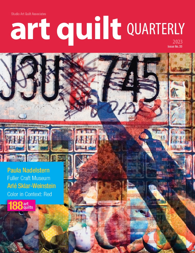 Art Quilt Quarterly: 1 yr subscription (4 issues)