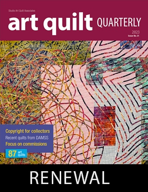 Art Quilt Quarterly - 1 year Renewal